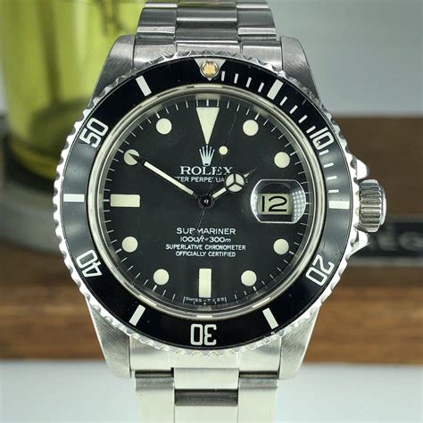 rolex submariner matte dials